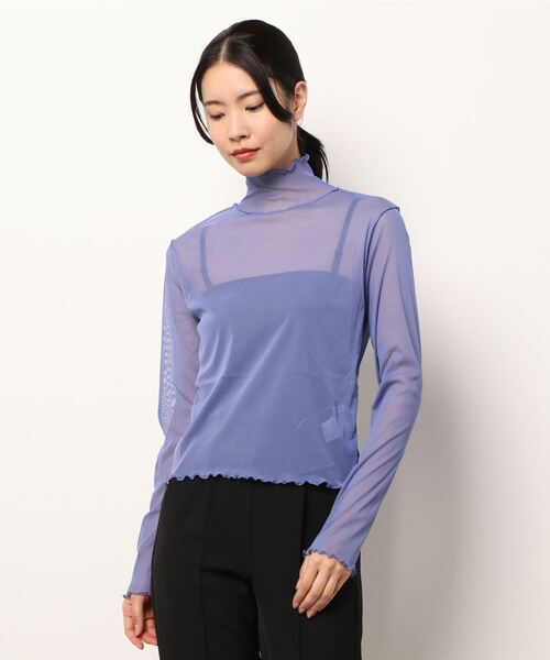 archives（アルシーヴ）の「ルーズネックカットTOPS（Tシャツ/カットソー・レディース・モカ/ブラック/シルバーグレー/アイボリー/イエロー/パープル/グレー/ラベンダー/ミント・MEDIUM）」の8枚目の写真