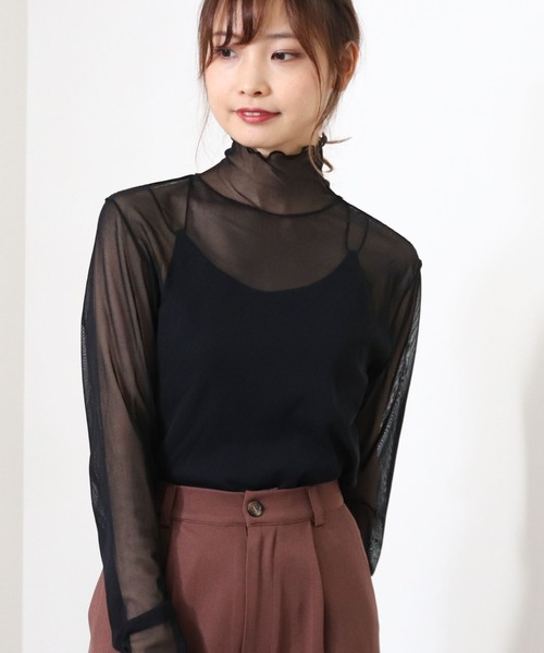 archives（アルシーヴ）の「ルーズネックカットTOPS（Tシャツ/カットソー・レディース・モカ/ブラック/シルバーグレー/アイボリー/イエロー/パープル/グレー/ラベンダー/ミント・MEDIUM）」の20枚目の写真