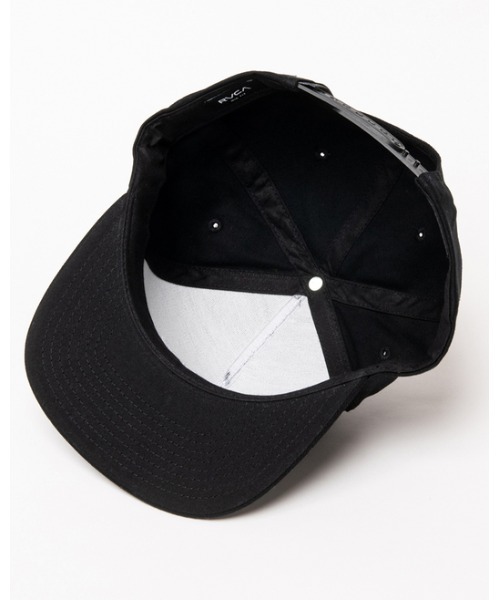 RVCA(ルーカ)の「RVCA メンズ 【MATTY MATHESON COLLECTION】 GLORIOUS MEATS SNAPBACK キャップ【2021年秋冬モデル】/ルーカ帽子(キャップ・メンズ・ブラック・FREE)」の7枚目の写真