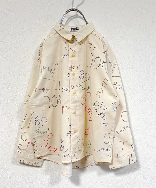 HOGAN RANCH WEAR（ホーガンランチウエア）の「ソウガラナガソデボタンシャツ（90～130cm）（シャツ/ブラウス・キッズ・オフホワイト/ベージュ・90/110/130/100/120）」の2枚目の写真