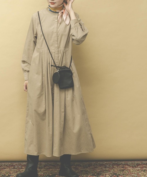 UR Lab.（アーバンリサーチラボ）の「UR Lab.　コーデュロイタックワンピース（ワンピース・レディース・ベージュ/ブルー・FREE）」の17枚目の写真