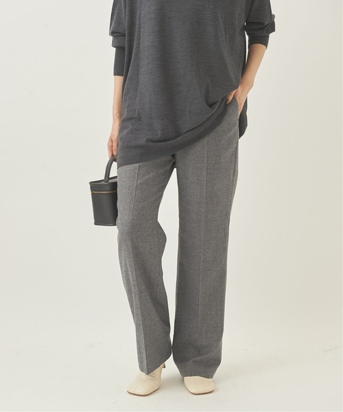 plage(プラージュ)の「WO Relax パンツ◆(その他パンツ・レディース・ホワイト/チャコールグレー/キャメル・34/36/38)」の2枚目の写真