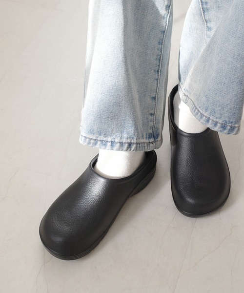 AmiAmi（アミアミ）の「EVAサボサンダル/スリッポン/スリッパ（スリッポン・レディース・ベージュ/カーキ/ブラック/ブラウン・S/L/LL/M/4L/3L/5L）」の14枚目の写真