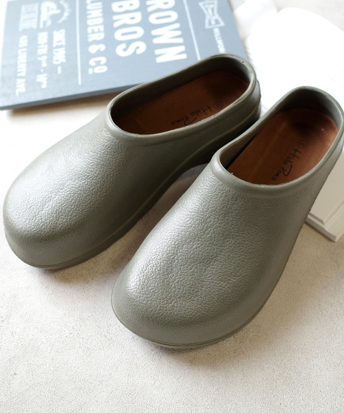 AmiAmi（アミアミ）の「EVAサボサンダル/スリッポン/スリッパ（スリッポン・レディース・ベージュ/カーキ/ブラック/ブラウン・S/L/LL/M/4L/3L/5L）」の6枚目の写真