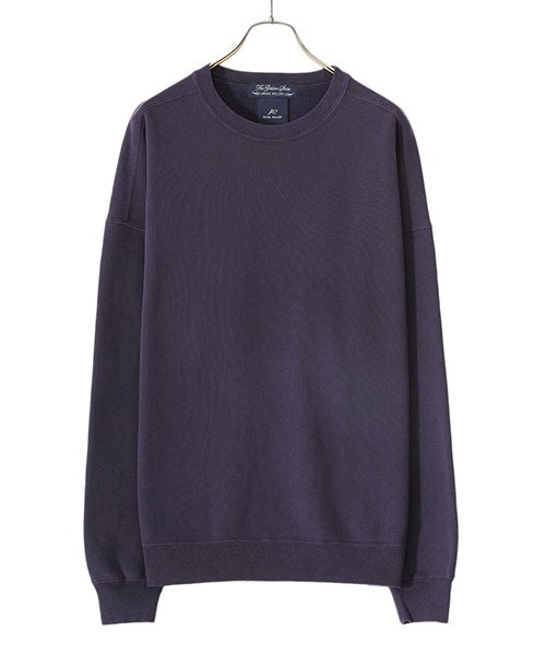 REMI RELIEF NAVY LABEL（レミレリーフネイビーレーベル）の「REMI RELIEF NAVY LABEL / レミレリーフ ネイビーレーベル：起毛裏毛クルー：RN22293234AK[STD]（スウェット・メンズ・ヘザーグレー/オフホワイト/グリーン/オートミール/ネイビー・M/L/S）」の14枚目の写真