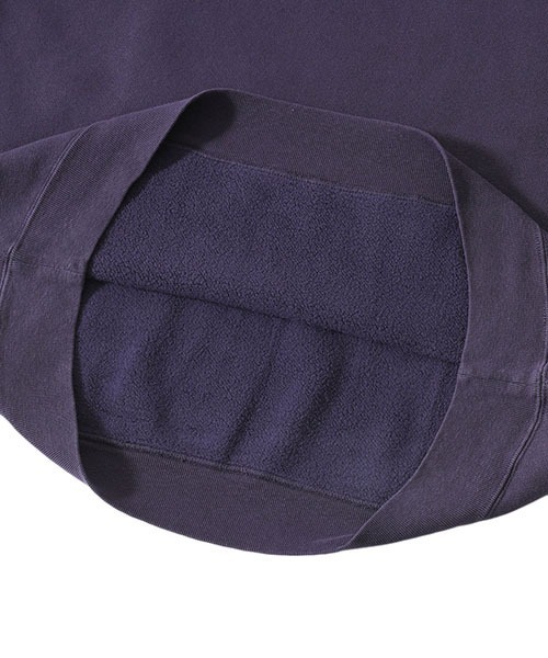 REMI RELIEF NAVY LABEL（レミレリーフネイビーレーベル）の「REMI RELIEF NAVY LABEL / レミレリーフ ネイビーレーベル：起毛裏毛クルー：RN22293234AK[STD]（スウェット・メンズ・ヘザーグレー/オフホワイト/グリーン/オートミール/ネイビー・M/L/S）」の16枚目の写真