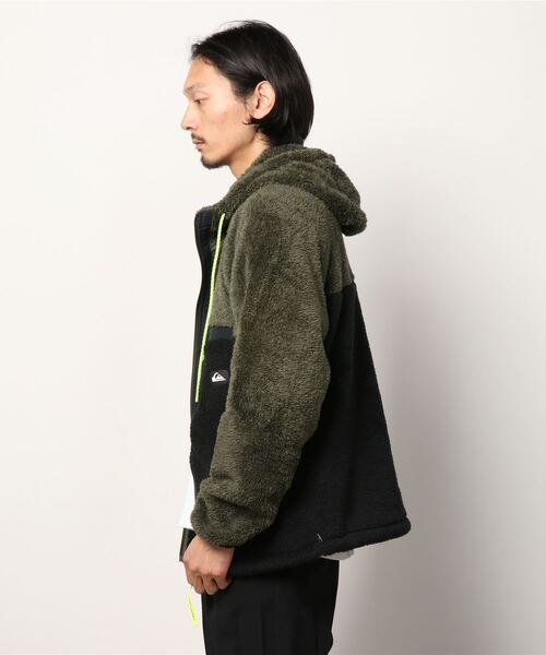 Quiksilver（クイックシルバー）の「クイックシルバー QUIKSILVER MW GO FIRST FULL ZIP HOODIE（その他アウター・メンズ・ベージュ/オリーブ・L/M/LL/S）」の5枚目の写真