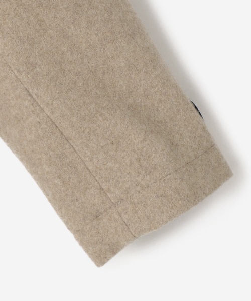 ORCIVAL（オーシバル）の「ORCIVAL | ライトモッサ フーデッドブルゾン WOMEN（ブルゾン・レディース・ネイビー/オートミール・1）」の15枚目の写真