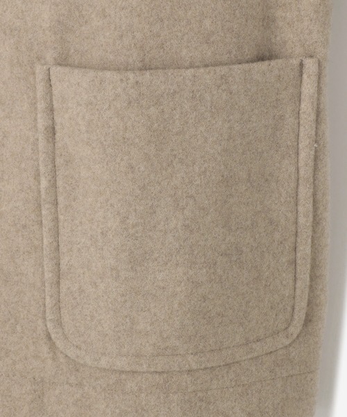 ORCIVAL（オーシバル）の「ORCIVAL | ライトモッサ フーデッドブルゾン WOMEN（ブルゾン・レディース・ネイビー/オートミール・1）」の16枚目の写真