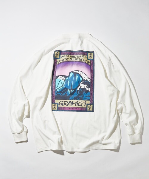 GRAMICCI×F-LAGSTUF-F/別注ロングスリーブTシャツ Gramicci（グラミチ）の「F-LAGSTUF-F×GRAMICCI/フラッグ