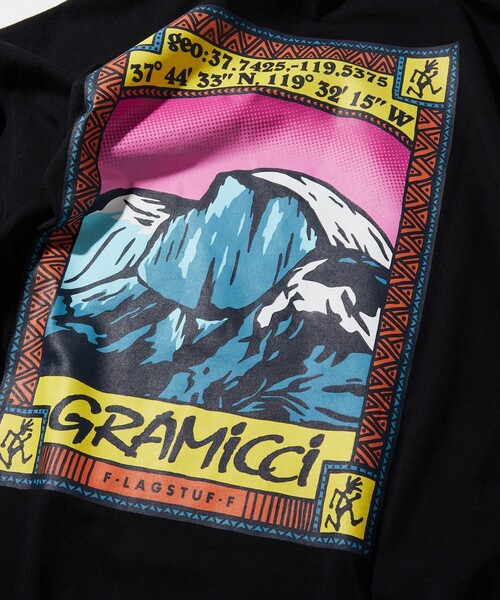 GRAMICCI×F-LAGSTUF-F/別注ロングスリーブTシャツ Gramicci（グラミチ）の「F-LAGSTUF-F×GRAMICCI/フラッグ