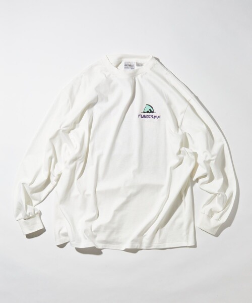 GRAMICCI×F-LAGSTUF-F/別注ロングスリーブTシャツ Gramicci（グラミチ）の「F-LAGSTUF-F×GRAMICCI/フラッグ
