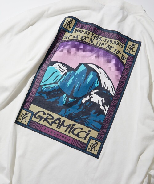 GRAMICCI×F-LAGSTUF-F/別注ロングスリーブTシャツ Gramicci（グラミチ）の「F-LAGSTUF-F×GRAMICCI/フラッグ