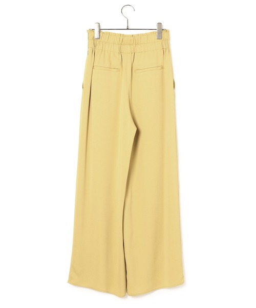 ADAM ET ROPE'（アダムエロペ）の「ワイドストレートイージーパンツ（その他パンツ・レディース・グリーン/クリーム・38/36）」の5枚目の写真