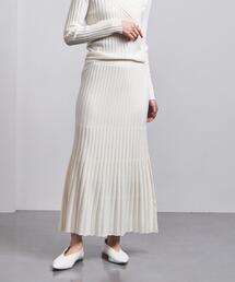 UNITED ARROWS | <UNITED ARROWS>FIT RIB フレアスカート B(スカート)