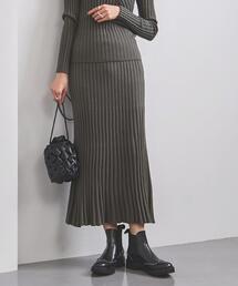 UNITED ARROWS | <UNITED ARROWS>FIT RIB フレアスカート B(スカート)