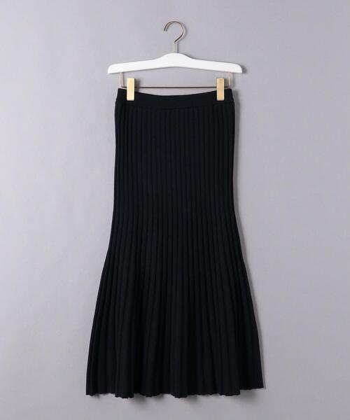 UNITED ARROWS（ユナイテッドアローズ）の「＜UNITED ARROWS＞FIT RIB フレアスカート B◆（スカート・レディース・ネイビー/ダークグレー/その他7/オフホワイト・38/36）」の10枚目の写真