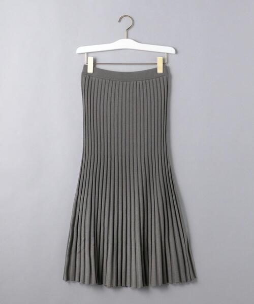 UNITED ARROWS（ユナイテッドアローズ）の「＜UNITED ARROWS＞FIT RIB フレアスカート B◆（スカート・レディース・ネイビー/ダークグレー/その他7/オフホワイト・38/36）」の12枚目の写真