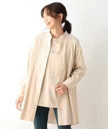 SHOO・LA・RUE | ピンタックコーデュロイシャツ(シャツ/ブラウス)