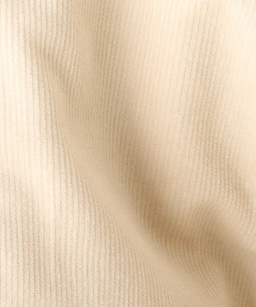 SHOO・LA・RUE（シューラルー）の「◆ピンタックコーデュロイシャツ（シャツ/ブラウス・レディース・ダークブラウン/オフホワイト/オリーブ・00）」の7枚目の写真