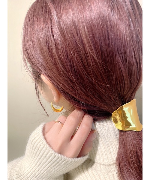 JUMELLE(ジュメロ)の「ウェーブヘアカフ(バレッタ/ヘアクリップ・レディース・シルバー/ゴールド・FREE)」の16枚目の写真