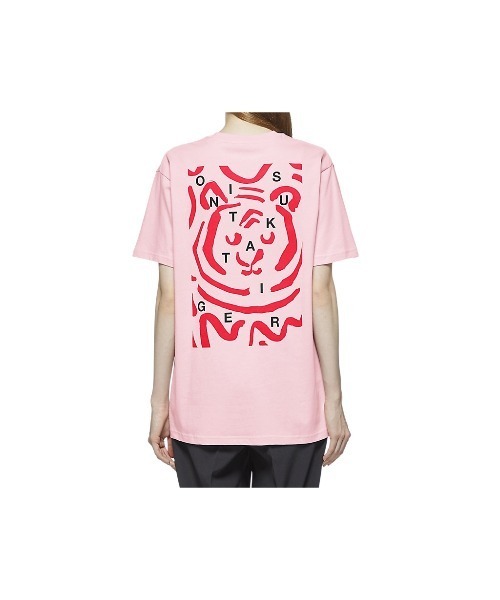 Onitsuka Tiger(オニツカタイガー)の「GRAPHIC TEE(Tシャツ/カットソー・レディース・ホワイト/ベージュ/ピンク・S/M/L/XL/XS)」の9枚目の写真
