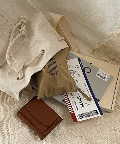 etade（エタード）の「【etade】canvas bucket bag etda22s003（バックパック/リュック・レディース・ブラック/オフホワイト・FREE）」の20枚目の写真