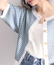 classicalelf | 一目惚れ、2wayジャガードニットカーディガン(カーディガン/ボレロ)