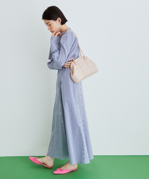 ADD CULUMN（アドカラム）の「【ADD CULUMN】PUFF - CLASP（ハンドバッグ・レディース・ブラック/オフホワイト/オレンジ系その他・FREE）」の16枚目の写真