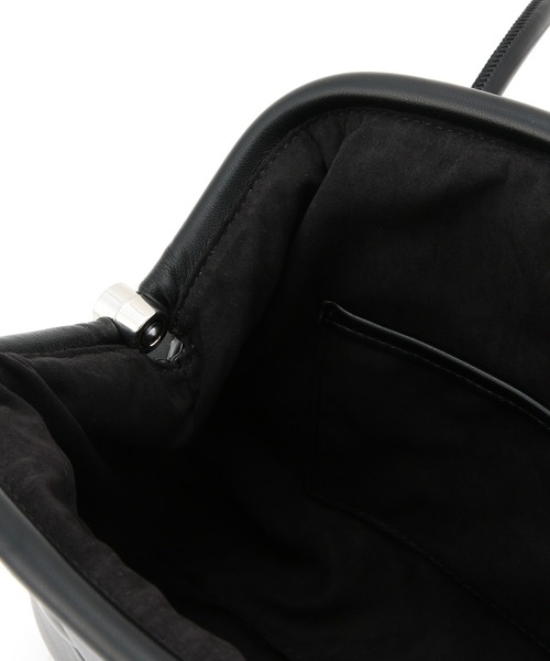 ADD CULUMN（アドカラム）の「【ADD CULUMN】PUFF - CLASP（ハンドバッグ・レディース・ブラック/オフホワイト/オレンジ系その他・FREE）」の21枚目の写真