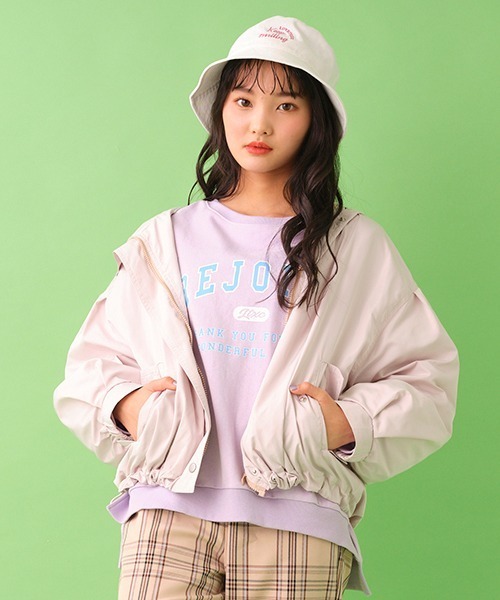 LOVETOXIC（ラブトキシック）の「裏メッシュMA-1（MA-1・キッズ・ブラック/カーキ/ベージュ・L/SS/S/M）」の2枚目の写真