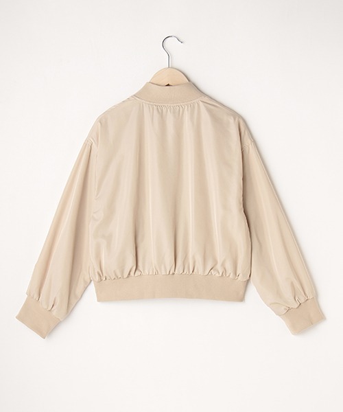 LOVETOXIC（ラブトキシック）の「裏メッシュMA-1（MA-1・キッズ・ブラック/カーキ/ベージュ・L/SS/S/M）」の6枚目の写真