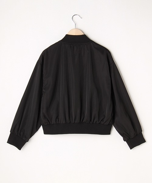 LOVETOXIC（ラブトキシック）の「裏メッシュMA-1（MA-1・キッズ・ブラック/カーキ/ベージュ・L/SS/S/M）」の7枚目の写真