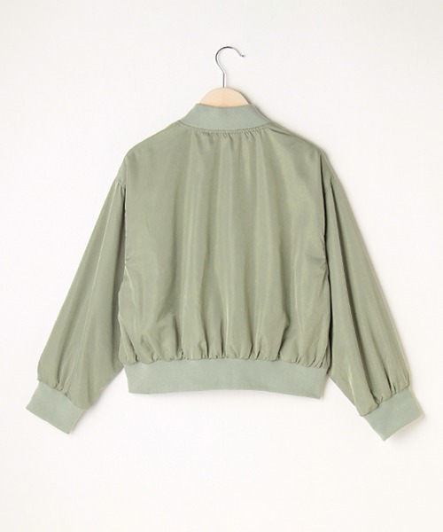 LOVETOXIC（ラブトキシック）の「裏メッシュMA-1（MA-1・キッズ・ブラック/カーキ/ベージュ・L/SS/S/M）」の8枚目の写真