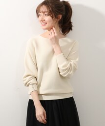 DRESKIP | もちもちガ－タ－袖口ボタンニット(ニット/セーター)