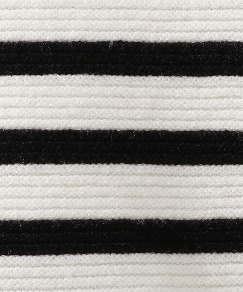 DRESKIP(ドレスキップ)の「◆もちもちガ-タ-袖口ボタンニット(ニット/セーター・レディース・グリーン/ブラック系2/アイボリー/レモンイエロー・03/02/04)」の12枚目の写真