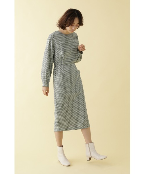 セール チェックパターンワンピース ワンピース Shel Tter Original シェルターオリジナル のファッション通販 Zozotown