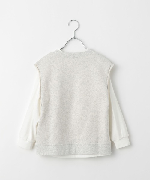 GLOBAL WORK（グローバルワーク）の「キッズ/ヘビロッTEEベストレイヤ－/269108（Tシャツ/カットソー・キッズ・オフホワイト/グリーン・110cm/100cm/120cm/130cm/140cm/150cm/160cm）」の9枚目の写真