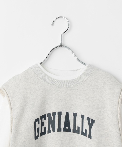 GLOBAL WORK（グローバルワーク）の「キッズ/ヘビロッTEEベストレイヤ－/269108（Tシャツ/カットソー・キッズ・オフホワイト/グリーン・110cm/100cm/120cm/130cm/140cm/150cm/160cm）」の15枚目の写真