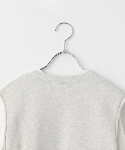 GLOBAL WORK（グローバルワーク）の「キッズ/ヘビロッTEEベストレイヤ－/269108（Tシャツ/カットソー・キッズ・オフホワイト/グリーン・110cm/100cm/120cm/130cm/140cm/150cm/160cm）」の16枚目の写真