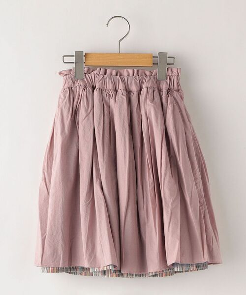 SHIPS（シップス）の「SHIPS KIDS:リバーシブル ストライプ ギャザー スカート(140～150cm)（スカート・キッズ・ライトグレー/ブラウン系その他・140/150）」の12枚目の写真