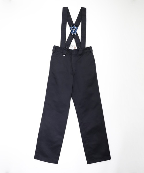 FACETASM（ファセッタズム）の「DICKIES PANTS WITH SUSPENDERS（チノパンツ・メンズ・ブラック/カーキ・3/4/5）」の2枚目の写真