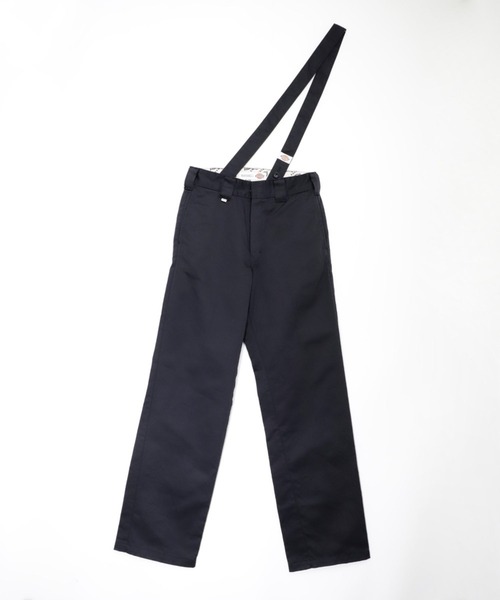 FACETASM（ファセッタズム）の「DICKIES PANTS WITH SUSPENDERS（チノパンツ・メンズ・ブラック/カーキ・3/4/5）」の3枚目の写真