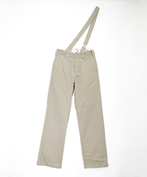 FACETASM（ファセッタズム）の「DICKIES PANTS WITH SUSPENDERS（チノパンツ・メンズ・ブラック/カーキ・3/4/5）」の5枚目の写真