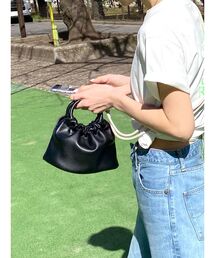 Ungrid | ギャザーハンドミニバッグ(ハンドバッグ)