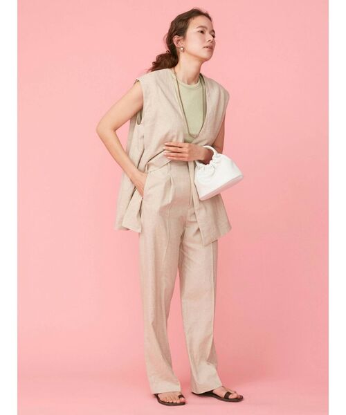 Ungrid（アングリッド）の「ギャザーハンドミニバッグ（ハンドバッグ・レディース・ブラック/オフホワイト/ピンク/イエロー/オレンジ・FREE）」の6枚目の写真