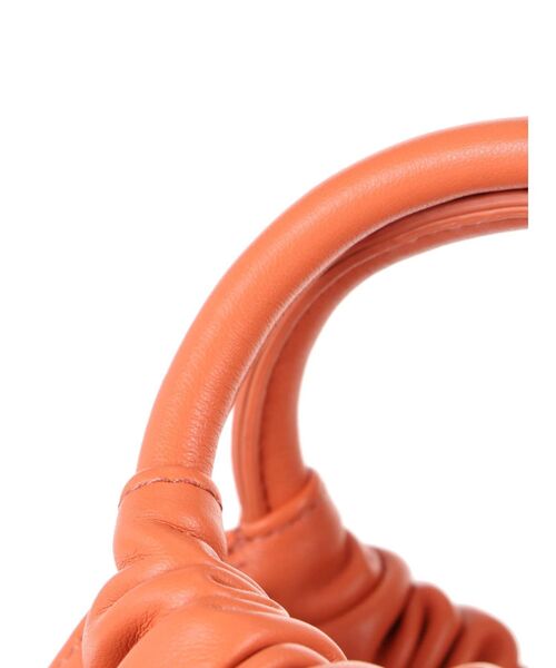 Ungrid（アングリッド）の「ギャザーハンドミニバッグ（ハンドバッグ・レディース・ブラック/オフホワイト/ピンク/イエロー/オレンジ・FREE）」の8枚目の写真