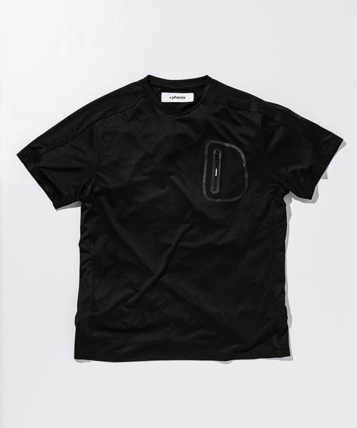 +phenix(プラスフェニックス)の「+phenix(プラスフェニックス)DRY POCKET TEE(Tシャツ/カットソー・メンズ・ホワイト/ブラック/ネイビー・S/M/L/XL/XXL)」の2枚目の写真