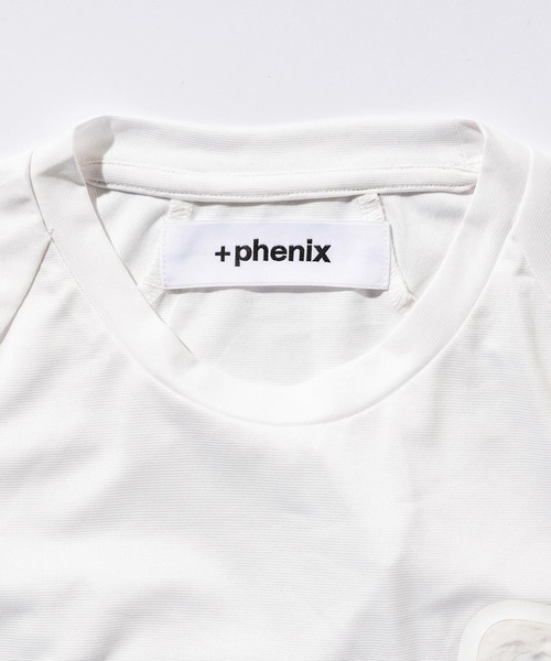 +phenix(プラスフェニックス)の「+phenix(プラスフェニックス)DRY POCKET TEE(Tシャツ/カットソー・メンズ・ホワイト/ブラック/ネイビー・S/M/L/XL/XXL)」の14枚目の写真