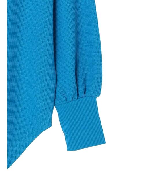 Green　Parks（グリーンパークス）の「カラーワッフルロンT（Tシャツ/カットソー・レディース・オレンジ/ブルー/ピンク・FREE）」の22枚目の写真